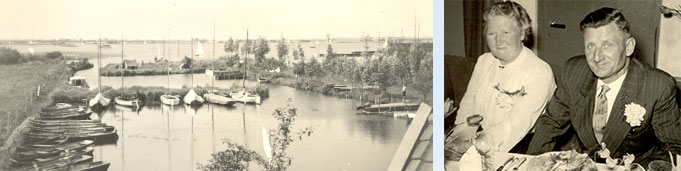 In 1930 is de eerste boot gebouwd door Scherpel sr.